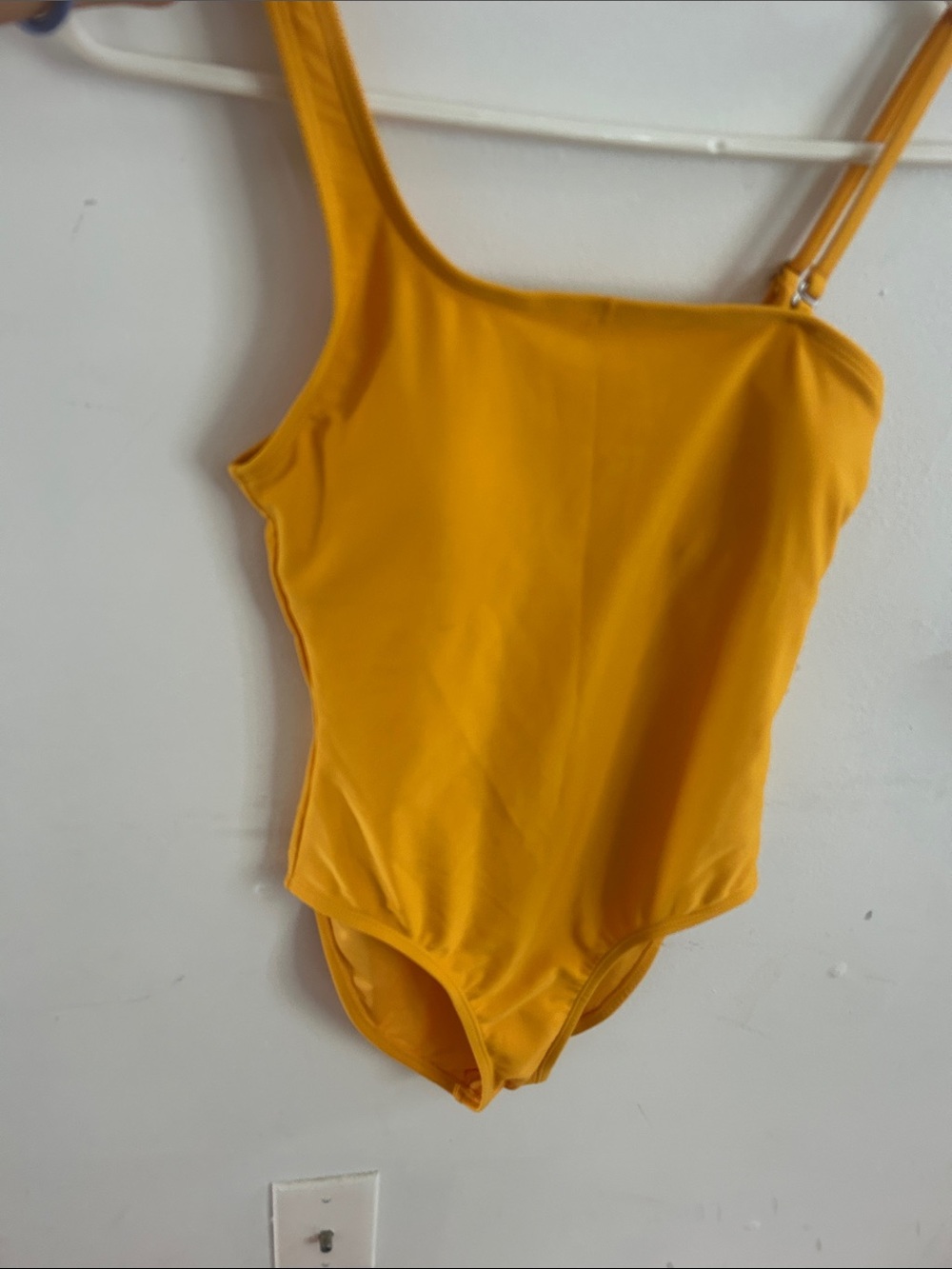 Aeropostale women’s Bright Mustard One-Piece Swimsuit